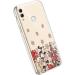 Morechioce Ultra Thin Transparent Silicone Case for Huawei Honor 10 Lite & P Smart 2019 - Floral Design Protective Cover #16 - Buy Online on GoSupps.com