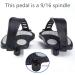 YBEKI Exercise Bike Pedals with Straps | 6 Month Warranty | 9/16 Spindle | Spin & Indoor Stationary Bike Compatible - Buy Online on GoSupps.com