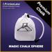 FrictionLabs Magic Chalk Ball 2.2 oz - Premium Chalk for Rock Climbing, Weight Lifting, Gymnastics, Bowling, Crossfit - Refillable Sock for Mess-Free Application - No Fillers or Artificial Drying Agents - Chalk White - Buy Online on GoSupps.com