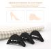 Adjustable Toe Filler Inserts - 4 Pairs for Women Men Unisex Shoes | Reusable Shoe Filler for Too Big Shoes - Black + Beige - Buy Online on GoSupps.com