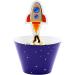 72 Piece Astronaut Solar Space Cupcake Wrapper Topper Kids Party Supplies Birthday Baby Shower Cake Decorations - Buy Online on GoSupps.com