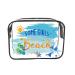Makeup Organiser Make Up Bag: Clear PVC Travel Makeup Bag - Bag Portable Printed Cosmetic Bags for Women Girls - - Easy Clean Lightweight Perfect for Toiletries Cosmetics (D)