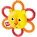 Fisher-Price Take & Teethe Lion Rattle Toy - Yellow Orange | 3M+ Baby Toy - Buy Online on GoSupps.com