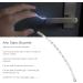 Penrux Anti-Static Bracelet - Adjustable Silicone 8 Loops for Men & Women | Remove Static - White - Buy Online on GoSupps.com
