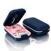 Tablet Cutter Box - Hard Tablet Cutter with Large Storage Sapphire Blue for Easy Tablet Cutting at Home - 1PC - Buy Online on GoSupps.com