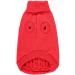 Warm Small Dog Sweater & Cat Sweatshirt | Cozy Pet Clothing for Small Dogs & Kittens - Red L - Buy Online on GoSupps.com