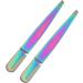Stainless Steel Eyebrow Tweezers - Dual Head Precision Clamping & Multifunctional Eyebrow Trimming Tool - International Shipping Available - Buy Online on GoSupps.com