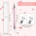 2 Pieces Nail Rhinestone Picker Dotting Pen Dual-ended Rhinestone Gems Crystals Studs Picker Nail Dotting Pen Wax Tip Pencil Pick up Applicator for DIY Nail Art (Pink White) - Buy Online on GoSupps.com