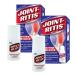 2-Pack | Fast Relief Joint-Ritis | All-Natural | Maximum Relief for Back Neck and Joints | As Seen On TV | Easy to Apply 2 fl oz Roll-On