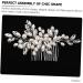 minkissy Bridal Headwear Romantic Wedding Hair Comb Wedding Hair Clip Wedding Hair Accessories Hair Wedding Decor Hair Pin Bridal Headpiece Tiara Crystal Wig Grace Miss White - Buy Online on GoSupps.com