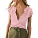 Shop Women's Casual T-Shirts | Short-Sleeved Tunics & Summer Blouses | Loose Fit & Sweet Prints - International Shipping Available! - Buy Online on GoSupps.com