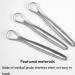Stainless Steel Tongue Cleaner & Scraper - Dentist Recommended Prevents Bad Breath 14.7x2.3cm - Buy Online on GoSupps.com