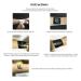 Temporary Tattoo Kit: 4 Pcs with 40 Stencils - Body Art Painting Stickers in Black, Brown, Maroon - Buy Online on GoSupps.com