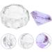  FOMIYES FOMIYES Transparent Nail Art Crystal Cup Lidded Manicure Cup Liquid Powder Mixing Cup - Buy Online on GoSupps.com