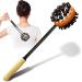 Fascia roller wood premium massage roller wood fascia rod wood massage scooter fascia roll wood for muscle relaxation body shape gua Sha massage anti -cellulite beech (D)