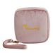Healeeved 2 STK make -up bag for women tampon disposal bag for female tie bags for menstrual pads women make -up bag period pad patch women bonds portable rosax2stk 13x13x4cmx2pcs
