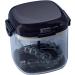 Anulely Mundsichtui Hierarchical Hohlzahn Aligner Etui | Transparent Orthodontic Box with Mirror Brush & Sapphire Blue Design - Food Quality Prosthesis Case - Buy Online on GoSupps.com