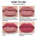 Red Lip Tint Set - BINGBRUSH 2 Colors Liquid Matte Lipstick and Lipliner | Waterproof, 24-Hour Velvet Finish | Nonstick Cup, Pigmented Lip Makeup Gift for Women - Labiales28&29 (0.35 Fl Oz) - Buy Online on GoSupps.com