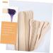 Minkissy 300 STK Waxed Wooden Sticks - Nose Wax Tools & Crafting Set for Kids | Wooden Wax Spatula & Stick Accessories - Buy Online on GoSupps.com