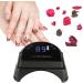 Gel Uv Led Nail Lamp Rechargeable Manicure Pedicure Nail Lamp Professional Nail Dryer Gel Polish Light UV Gel Curing 64W Nail Art Tools Accessories with 4 Timer Setting LCD Display(UK) - Buy Online on GoSupps.com