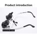 Spacmirrors Illuminated 8X 23X Head Wearing Glass Hd Identification Repair with 2 Led Lamp Engraving Watch Repair Magnifier - Buy Online on GoSupps.com