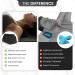 MOILO Cervical traction device EVA foam neck stretcher neck and shoulder relaxer stretcher promotes spinal health alignment (Black) - Buy Online on GoSupps.com
