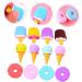  DIYEAH DIYEAH 12 Pieces Assemble Cone Ice Cream Eraser Erase Marker Eraser Novelty Fun Pink Erasable Kids Food Erasers Jigsaw Eraser for Kids Lovely Gourmet Fruit Poppers Eraser - Buy Online on GoSupps.com