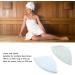 Coral Fleece Sauna Cap for Men Women Highly Absorbent Elastic Hair Drying Cap Hanging Ring Ideal for Sauna or Bathing - Buy Online on GoSupps.com