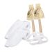 Perfeclan Bale Zeh correction set toe spreader toe spacers protective sleeves tissue valgus relief non-slip bale pads for healthy feet
