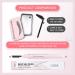LSxia Double-headed Eye Brow Wax Pen - 2 in 1 Clear Gel Pencil with Comb, Waterproof Brow Styling for 3D Eyebrows makeup - Buy Online on GoSupps.com
