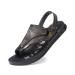 Outdoor Orthopedic Flip Flops Men Stylish Lightweight Bunion Corrector Slippers Comfort Travel Beach Ring Toe Bunion Flip Flops for Plantar Fasciitis 8 Gris