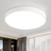 Nats 36W LED ceiling lamp ceiling lamp warm white 3000k 2880lm 400x40mm ultraslim modern light for living room bedroom children's room kitchen office hallway (white) 36W white