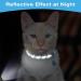 Tagme Cat Neck Band - Reflective 2-Pack with Name/Address Shield for Cats & Puppies | Sky Blue 18-28 cm - Buy Online on GoSupps.com