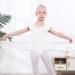 YgneeDom Girls Leotard Ruffle Short Sleeve Crisscross Back | Dance Gymnastics Ballet 3-12 Years 140 White - Buy Online on GoSupps.com