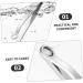 NOLITOY Nose Hair Trimmer for Men | Reusable Grooming Tool & Tweezers | Steel Clipper Set for Precise Hair Removal - Buy Online on GoSupps.com