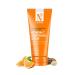 NutriGlow Advanced Organics Vitamin C Lightening Scrub for Exfoliation Acne Control with Orange Peel Sensitive Dry Oily Skin 3.5Oz
