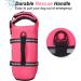 Vivaglory Ripstop Dog Rescue Vest - Improved Buoyancy & Visibility for Small/Medium Dogs | Neon Rosa (M: 53-63cm) - Ideal for Boating & Water Safety - Buy Online on GoSupps.com