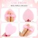 Ouligay 6-Piece Triangle Makeup Sponge Set | Washable Reusable Velour Wedges for Mineral & Loose Powder | Soft Face Applicators with Straps - Buy Online on GoSupps.com