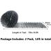 2 Pack Cat Scat Spike Mat Outdoor Cat Deterrent Mat with Spikes Prickle Strips Indoor Dog Digging Deterrent Anti Cats Network Cat Spikes with 8 Garden Staples for Garden Fence 78 11inch - Buy Online on GoSupps.com