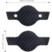 Anti-Lost Airtag Bicycle Bracket | Secure Theft Protection for Apple Airtag with Screws & Accessories - Buy Online on GoSupps.com