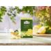 Ahmad Tea Lemon Vitality Green Tea - 20 Teabag Sachets, 20 Count Pack - Refreshing Lemon Flavor - Buy Online on GoSupps.com