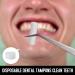 50PCS Natural Dental Cotton Rolls - Absorbent Cotton Pads for Fillings, Scaling, Root Canals - Oral Waste Absorption - White - Buy Online on GoSupps.com