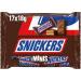 Snickers - Milk Chocolate, Peanuts and Caramel Mini Bars - 17 Mini Bars - Bag of 333g