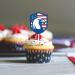 4th of July Cupcake Toppers 12 Pcs Independence Day Cupcake Toppers American Flag Cupcake Toppers Patriotic Party Decorations - Buy Online on GoSupps.com
