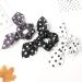 Satin Silk Scrunchies with Bunny Ear Bow - Elegant Hair Ties for Ponytails - Buy Online on GoSupps.com