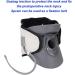 Jlasdr Neck Protection Ruff | Cervical Traction & Pain Relief with Back Support Cushion | International Shipping Available - Buy Online on GoSupps.com