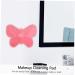 SOESFOUFU 1pc Silicone Scrub Pad Makeup Brush Cleaning Scrubber Lip Brush Silicone Makeup Applicator Cosmetic Makeup Brush Scrubber Accessories Silica Gel With Suction Cup Pink 23X17cm Pink - Buy Online on GoSupps.com