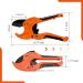 AIRAJ PVC Cutter Heavy Duty Ratchet-Type Pipe Cutter for Cutting Outer Diameter 42 mm PVC PPR Plastic Hoses and Plumbing Pipes for Electrician Maintenance Workers Professional Plastic Pipe Cutter Red - Buy Online on GoSupps.com