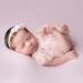 Pink Lace Newborn Photography Outfit for Girls | Pearl Lace Romper Props | Baby Photo Props | Short Sleeve (0-2 months) - Buy Online on GoSupps.com
