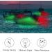 Obcursco LED Boat Navigation Lights - Marine Bow Light for Pontoon, Skeeter, Power Boat, Skiff (Black) - Buy Online on GoSupps.com